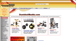 Desktop Screenshot of dumbbellbuddy.com